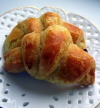 Prancūziški sviestiniai rageliai (Kruasanai-Croissants).