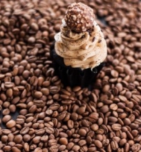 Šokoladiniai keksiukai su kava