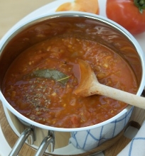 Vasariškas pomidorų padažas