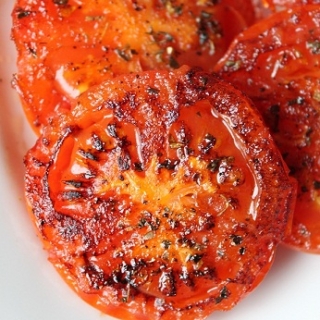 Karamelizuoti pomidorai