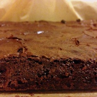 Mėtinis/šokoladinis brownie.