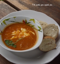 Vasarinė pomidorų sriuba (pagal Beatą)