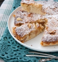 Toskanietiškas obuolių pyragas