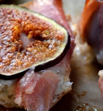 Figų – gorgonzolos – kumpio sumuštinukai
