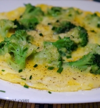omletas su brokoliais