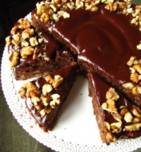 Šokoladinis migdolų pyragas
