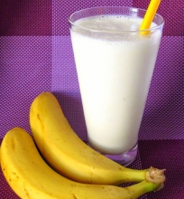 Ledų kokteilis “Bananinis rojus”