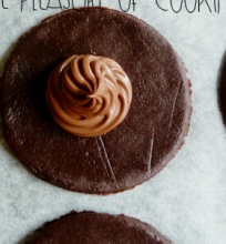 Šokoladiniai sausainiai su  Nutella