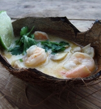 Tailandietiška kokosų pieno sriuba