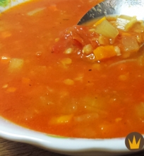 Lęšių ir daržovių sriuba