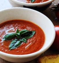 Gruzdintų pomidorų sriuba