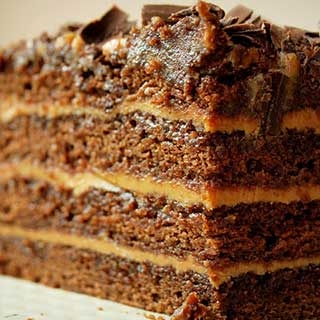 Šokoladinis kavos tortas „Karalius“
