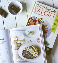 Šviežutėlė knyga “Vegetariniai valgiai”