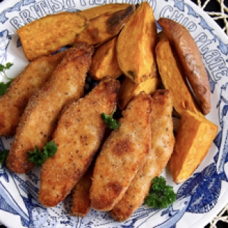 Sveikesnė žuvis su bulvėmis ‘Fish & Chips’
