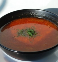 Ryžių pomidorinė sriuba