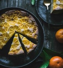 Apverstas pyragas su mandarinai