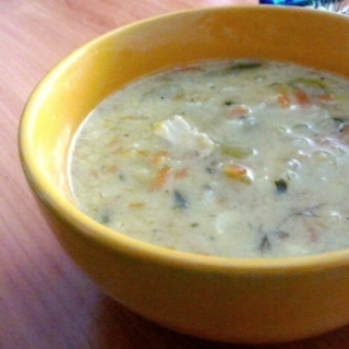 Daržovių ir vištienos sriuba