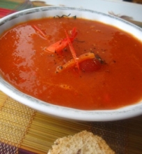 Meksikietiška paprikų sriuba