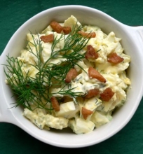 Bulvių salotos su grietine