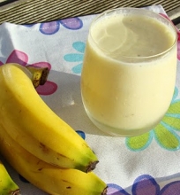 Naminis bananinis jogurtas