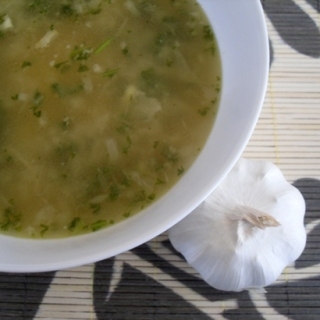 Česnakinė sriuba