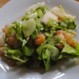 Krevečių salotos
