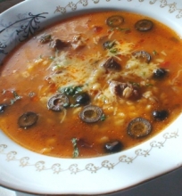 Jautienos sriuba su perlinėmis kruopomis