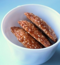 Sausainiai su sezamu