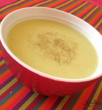 Cukinijų sriuba su lydytu sūreliu