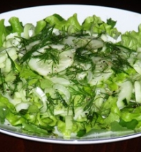 Gaivios žaliosios salotos