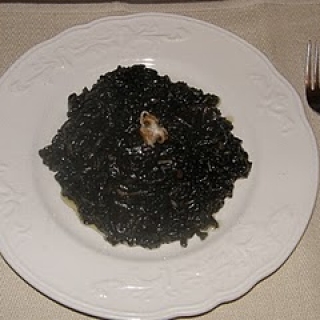 Juodasis risotto su sepija (Viduržemio jūros virtuvė)