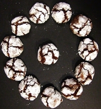 Sutrūkinėję šokoladiniai sausainiai