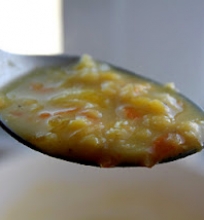 Apelsinų ir lęšių sriuba