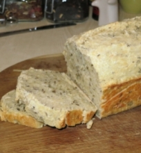 Balta duona su sezamais ir kmynais