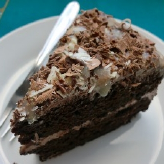 Tikrai velniškai skanus šokoladinis pyragas Devil‘s food cake