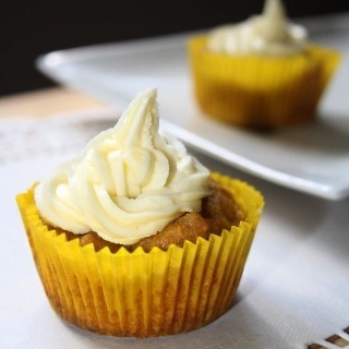 Carrot and Orange Cupcakes