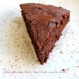 Velniškas šokoladinis pyragas
