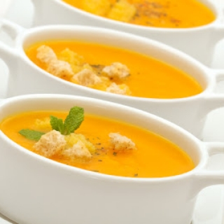 Topinambų ir morkų sriuba