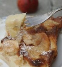 Prancūziškas pyragas su obuoliais