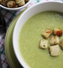 Kreminė žalioji sriuba
