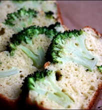 Brokolių keksas (nesaldus)