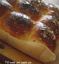 Vokiška šventinė duona (Partybrot)