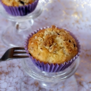 Keksiukai(muffins) su mėlynėmis