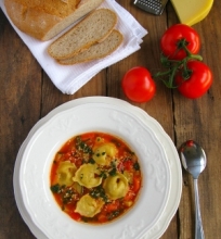 Itališka daržovių sriuba su virtinukais