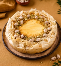 Baklavos sūrio pyragas