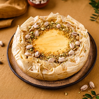 Baklavos sūrio pyragas